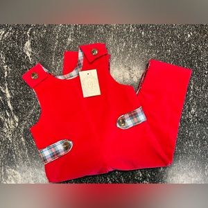 NWT The Beaufort Bonnet red corduroy Longall